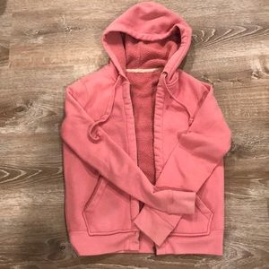 Pink JCrew sweatshirt